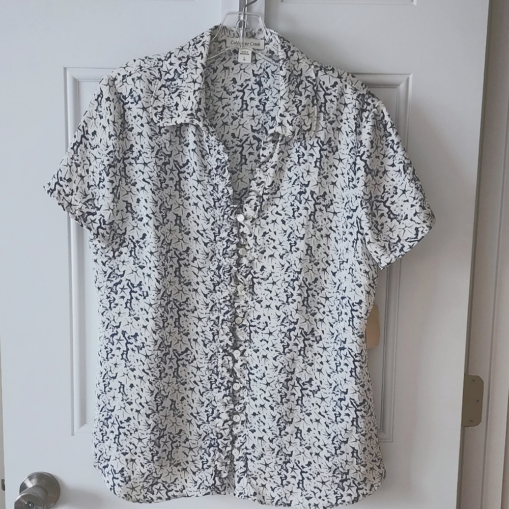 Coldwater Creek Village Faire Shirt